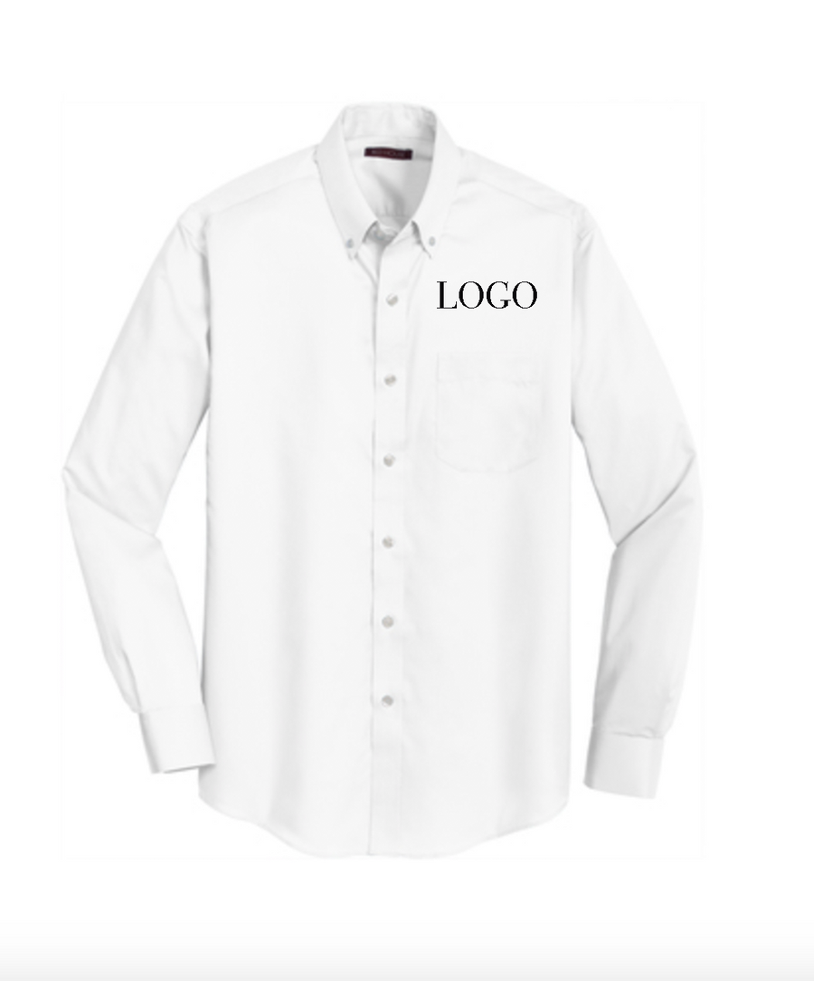 Ladies - Button Down Long Sleeve Shirt