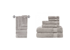 Embroidered Towel Collection - Minimum Order Quantity of 6 piece set of 2 pieces (Bath Towels, Hand Towels, Wash Cloths).